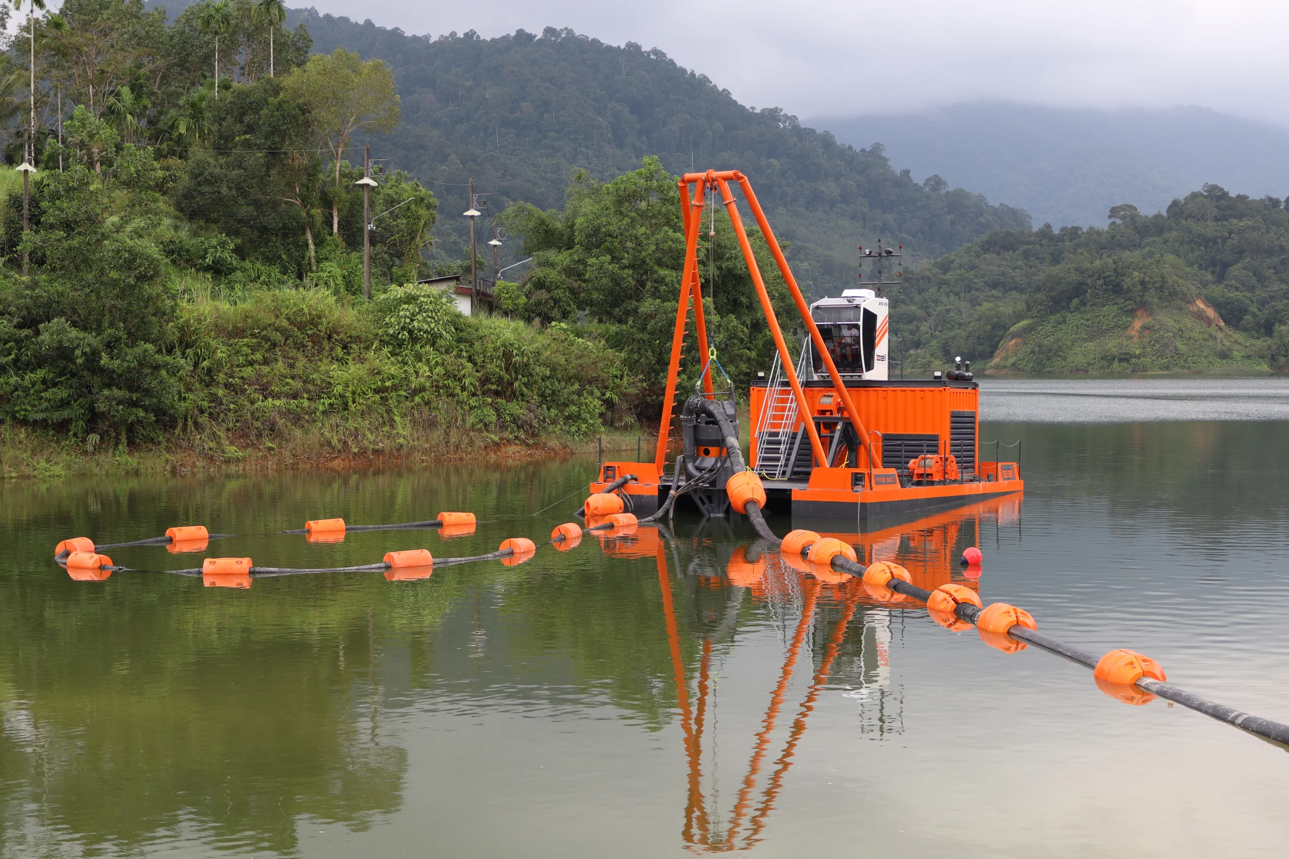 Bell Dredging Pumps A Frame Dredger 250 Thailand